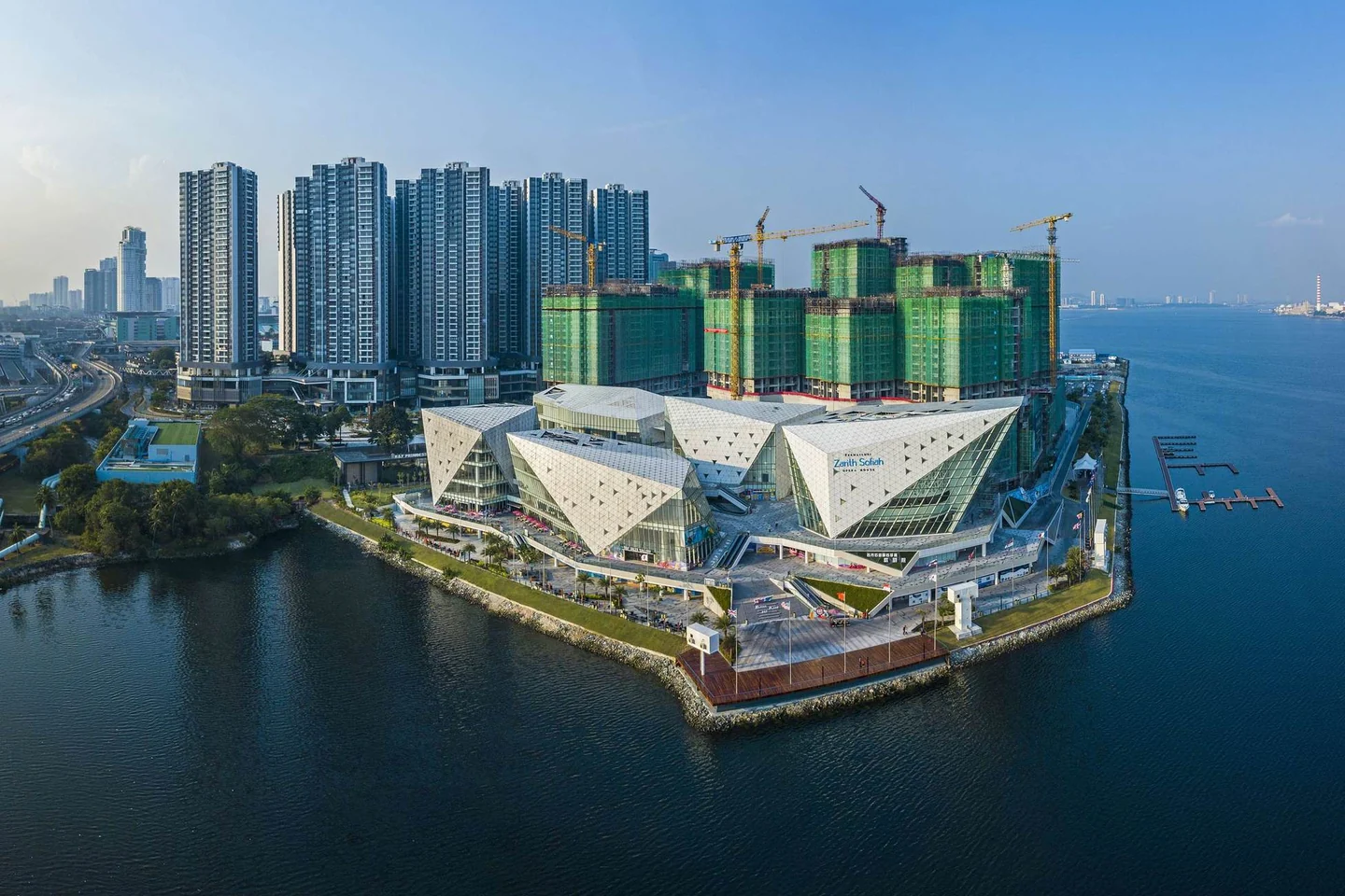 Clear R&F Princess Cove city view in Johor Bahru